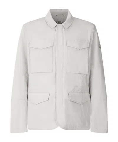 Save The Duck Long-sleeved Jacket In White