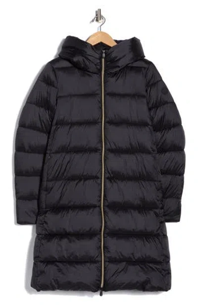 Save The Duck Luciana Puffer Coat In Blue