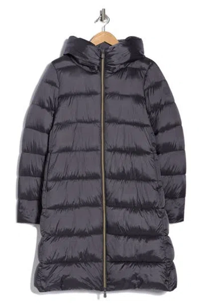 Save The Duck Luciana Puffer Coat In Gray