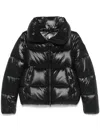 Save The Duck Moma Padded Short Jacket In Black