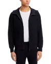 Save The Duck Luiz Hooded Zip Front Jacket In Black