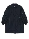 Save The Duck Luxe Black Jacket With High Collar In Black
