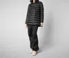 Save The Duck Lydia Hooded Animal Free Puffer Coat In Black In Black