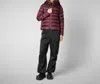 Save The Duck Lydia Jacket In Burgundy Black In Multi
