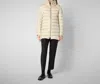 Save The Duck Lydia Puffer Coat In Shore Beige In Multi