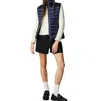 Save The Duck Lynn Vest In Blue Black In Blue