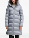 Save The Duck Lysa Hooded Padded Coat In Gray