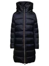 Save The Duck Lysa Long Puffer In Black
