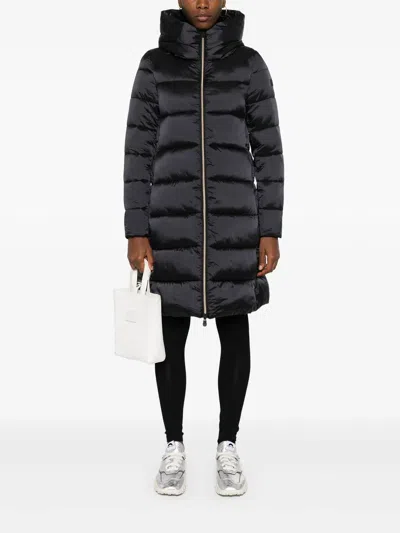 SAVE THE DUCK LYSA PUFFER COAT IN BLACK