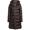 Save The Duck Lysa Water Repellent Hooded Puffer Jacket In Brown