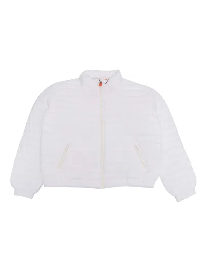 Save The Duck Kids' Mae Jacket In White