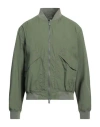Save The Duck Man Jacket Military Green Size Xl Nylon