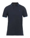 Save The Duck Man Polo Shirt Midnight Blue Size S Organic Cotton