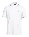 Save The Duck Man Polo Shirt White Size 3xl Organic Cotton In White