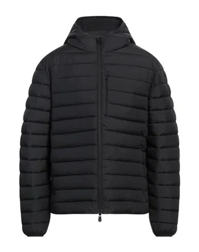 Save The Duck Man Puffer Black Size Xxl Recycled Polyester