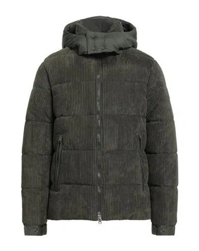 Save The Duck Man Puffer Green Size M Polyester, Nylon, Recycled Polyester