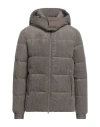 Save The Duck Man Puffer Khaki Size S Polyester, Nylon, Recycled Polyester