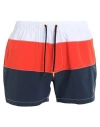 Save The Duck Man Swim Trunks Navy Blue Size L Recycled Polyester, Elastane In Navy Blue
