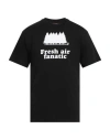 Save The Duck Man T-shirt Black Size Xxl Organic Cotton In Black