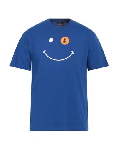 Save The Duck Man T-shirt Blue Size S Organic Cotton