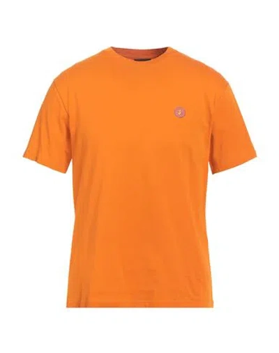 Save The Duck Man T-shirt Orange Size S Organic Cotton