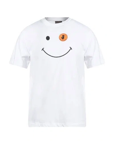 Save The Duck Man T-shirt White Size S Organic Cotton