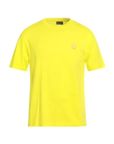 Save The Duck Man T-shirt Yellow Size S Organic Cotton