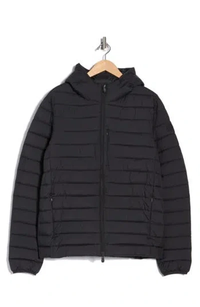 SAVE THE DUCK SAVE THE DUCK MARCO HOODED MATTE PUFFER JACKET