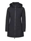 Save The Duck Matt Long Jacket In Black