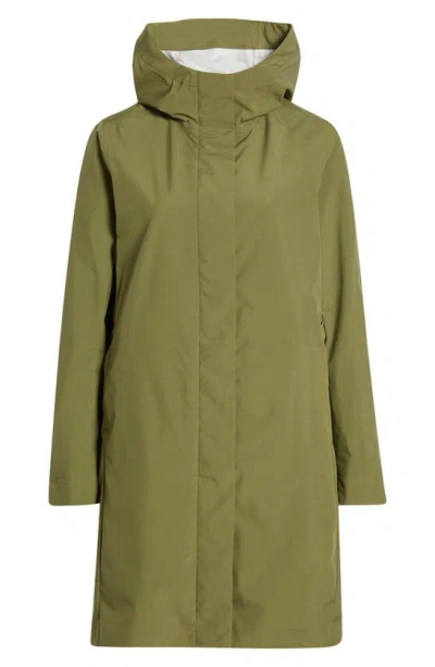 Save The Duck Maya Waterproof Raincoat In Dusty Olive