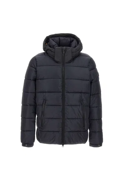 Save The Duck Long-sleeved Cotton Clothes In Black