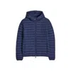 Save The Duck Men's Navy Blue Luke P-em Quilted Down Jacket In Blue