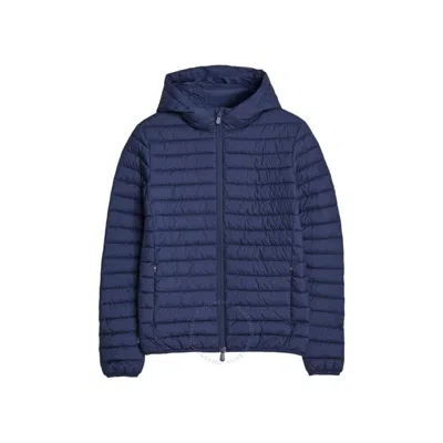 Save The Duck Men's Navy Blue Luke P-em Quilted Down Jacket