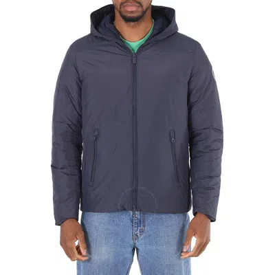 Save The Duck Men's Polyester Jackets In Blue/black