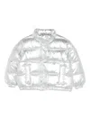 Save The Duck Metallic-finish Quilted Jacket In Metallic