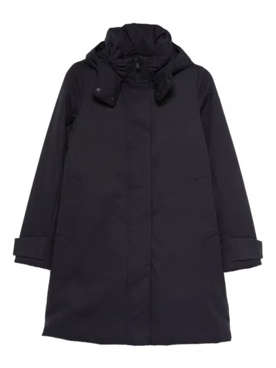 SAVE THE DUCK MID-LENGTH COAT WITH HIGH COLLAR
