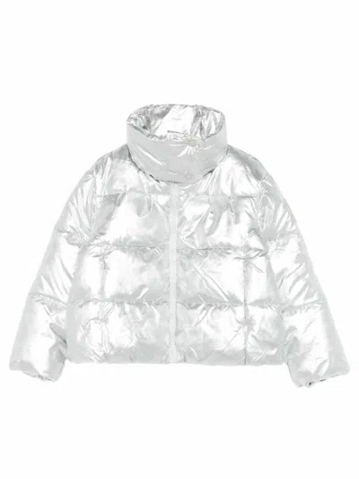 Save The Duck Mini Girls' Stylish Jacket In Silver