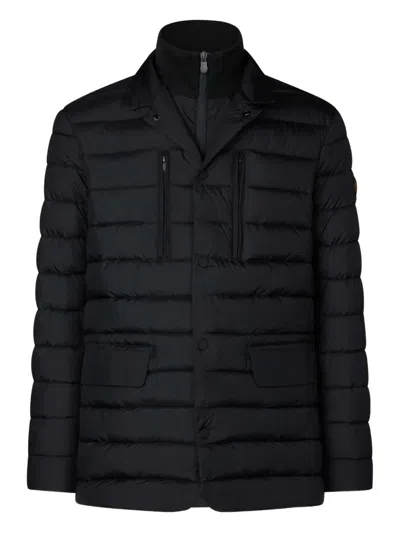 Save The Duck Miro Buttoned Jacket In Blue