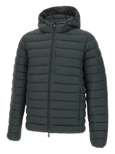 Save The Duck Mito Juncus Hooded Padded Jacket In Black