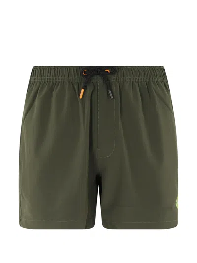 Save The Duck Mod. Demna Drawstring Swim Shorts In Green
