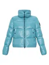 Save The Duck Mod. Isla High-neck Quilted Jacket In Blue