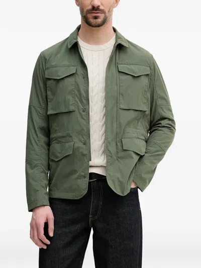 Save The Duck Multi-pocket Jacket In Green