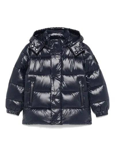 Save The Duck Kids' Murphy Puffer Jacker In Blue