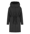Save The Duck Noelle Black Parka In Black
