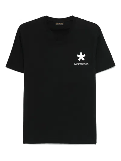 Save The Duck Noren T-shirt In Black