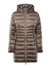 Save The Duck Nylon Down Jacket In Gray