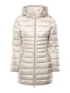 Save The Duck Nylon Down Jacket In Neutral