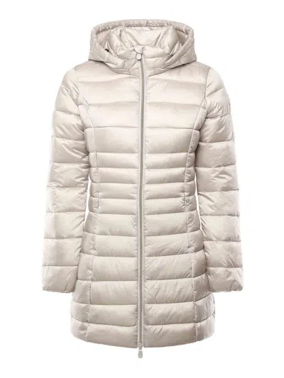 Save The Duck Nylon Down Jacket In Neutral