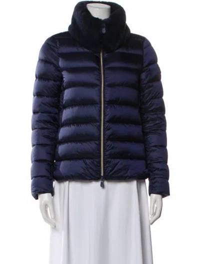 Pre-owned Save The Duck Nylon Jacket In Blue
