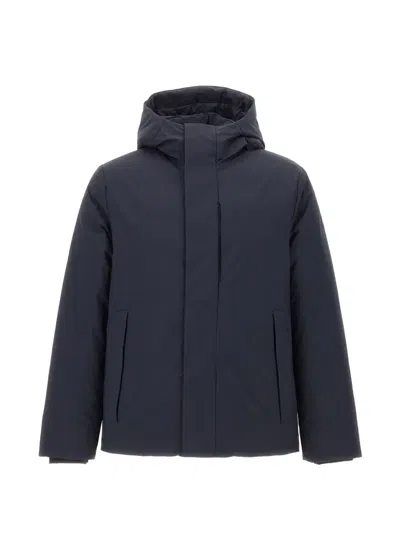 Save The Duck Obione Hooded Jacket In Blue
